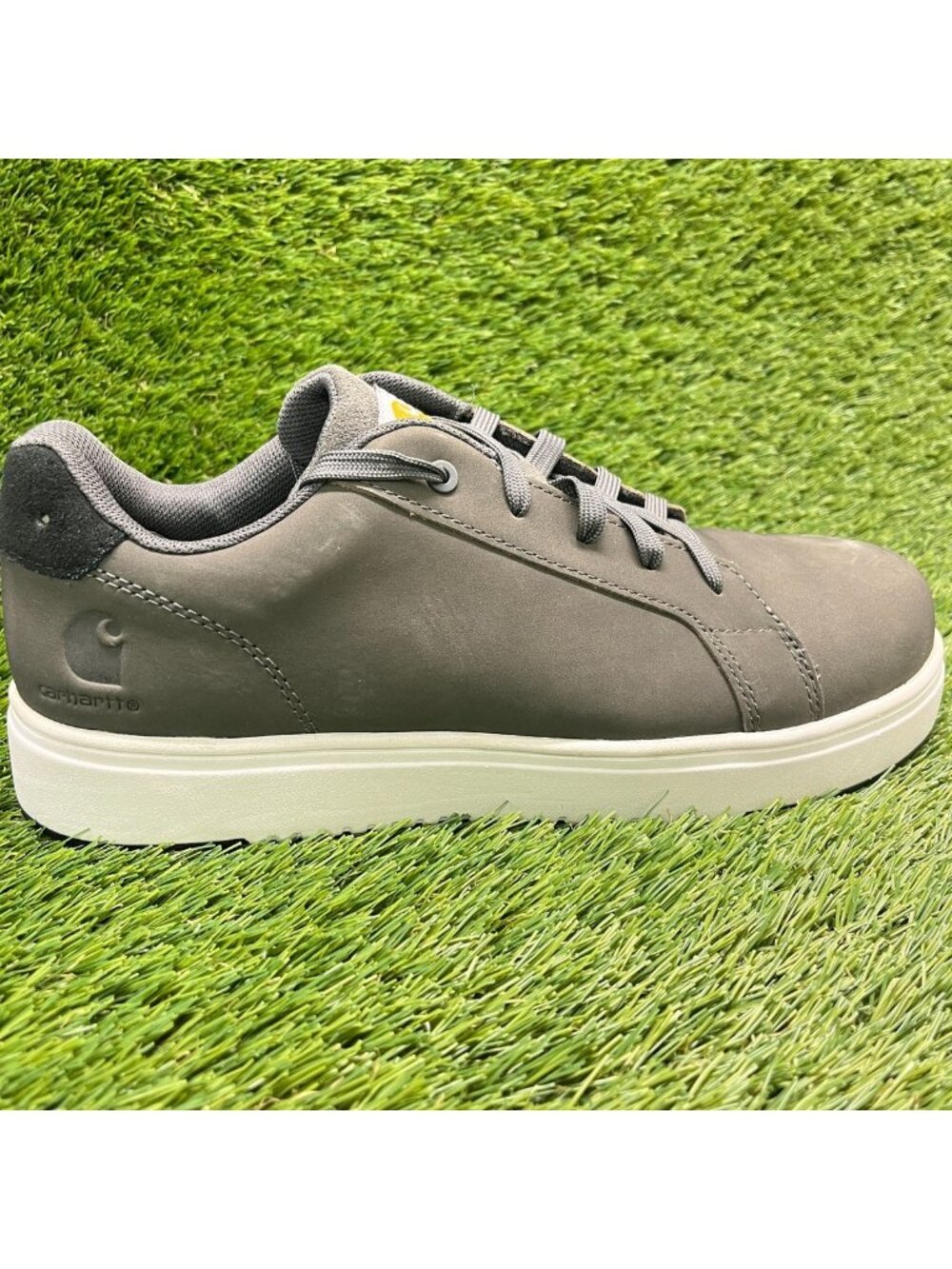 Carhartt Detroit SR EH Mens Size 9 Gray Nano Composite Toe Safety Work Shoes